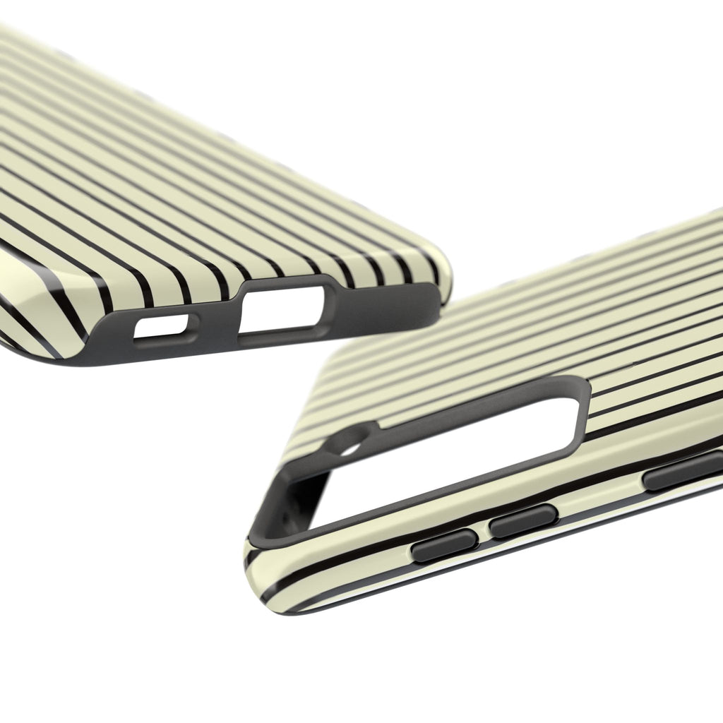 Striped Tough Phone Cases, Strong Phone Covers, Protective Phone Accessories, Trendy Phone Protector, Cool Design Tech