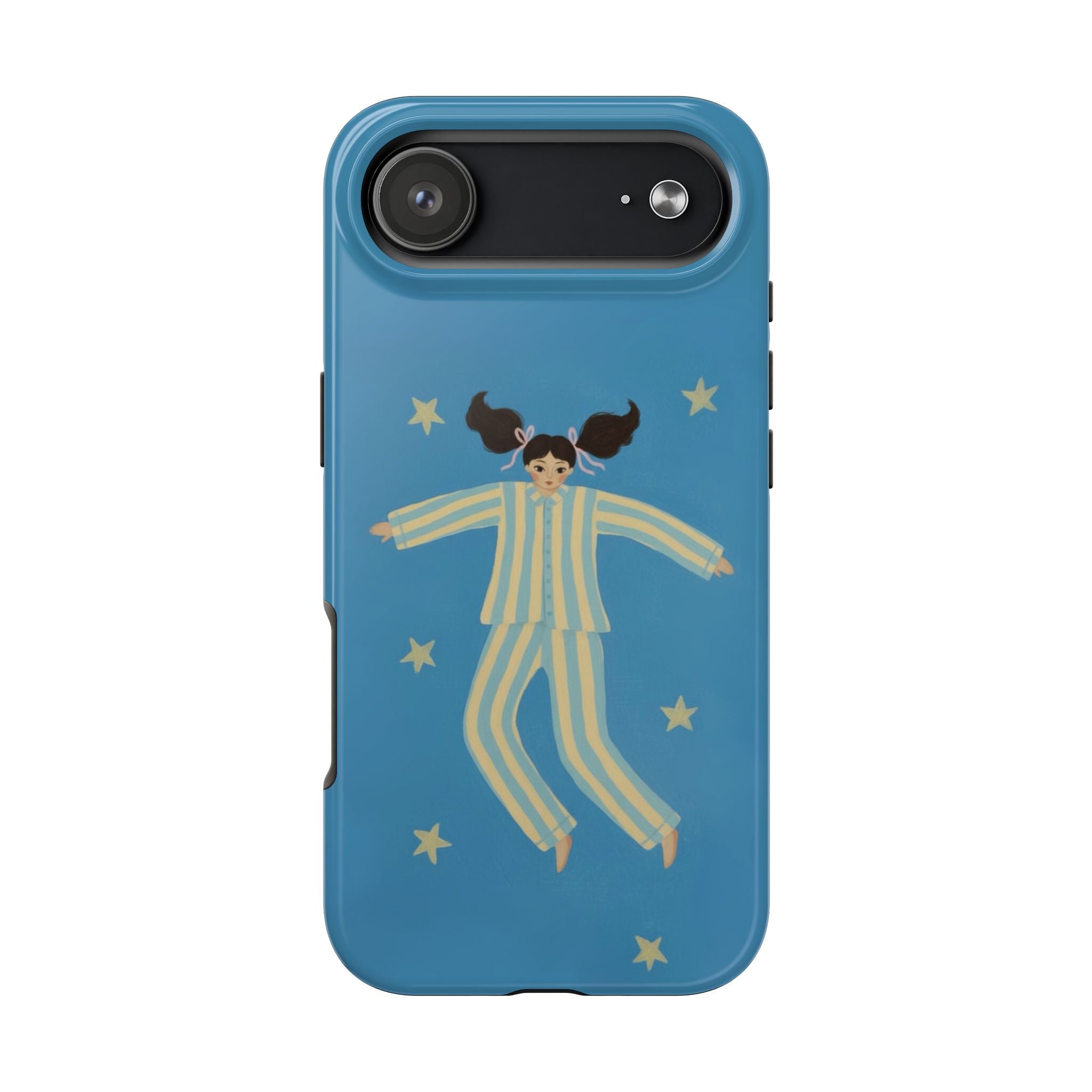 Phone Cases, Cute Girl Drawing, night star Print Protective Cover, Teen Gift, Christmas Gift, Birthday Present