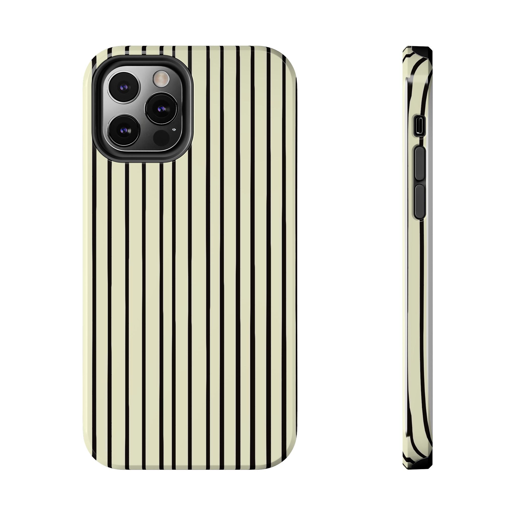 Striped Tough Phone Cases, Strong Phone Covers, Protective Phone Accessories, Trendy Phone Protector, Cool Design Tech