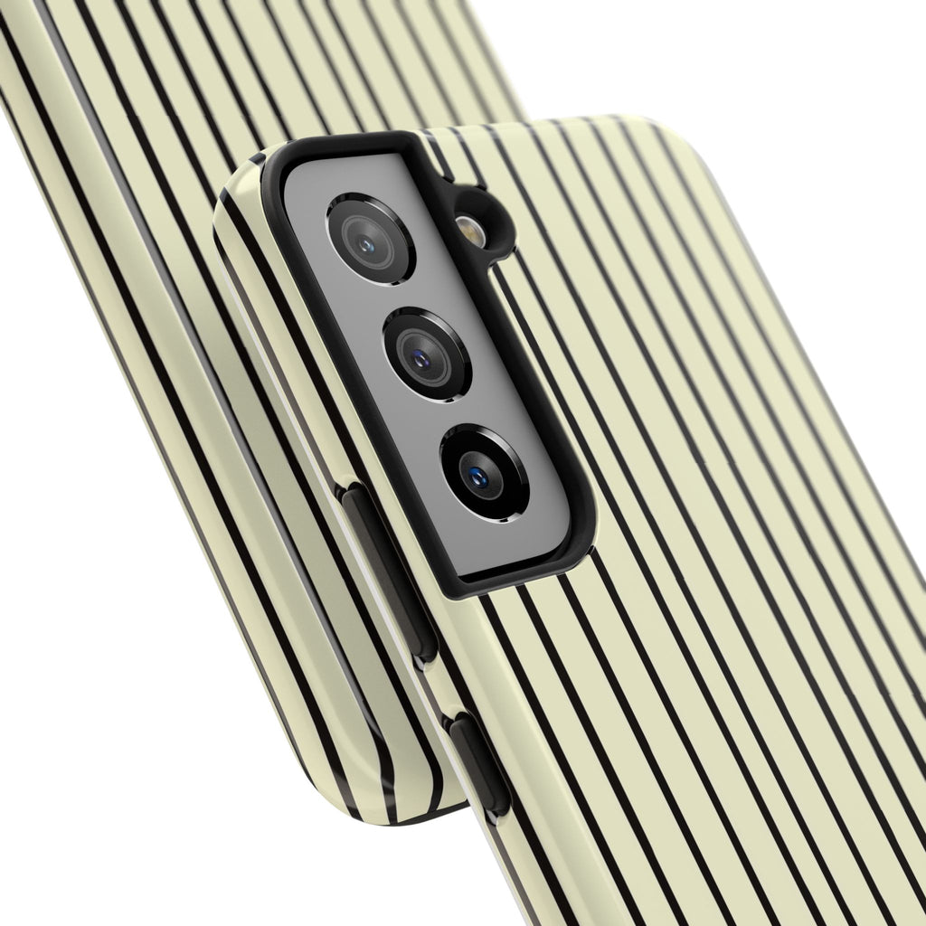 Striped Tough Phone Cases, Strong Phone Covers, Protective Phone Accessories, Trendy Phone Protector, Cool Design Tech