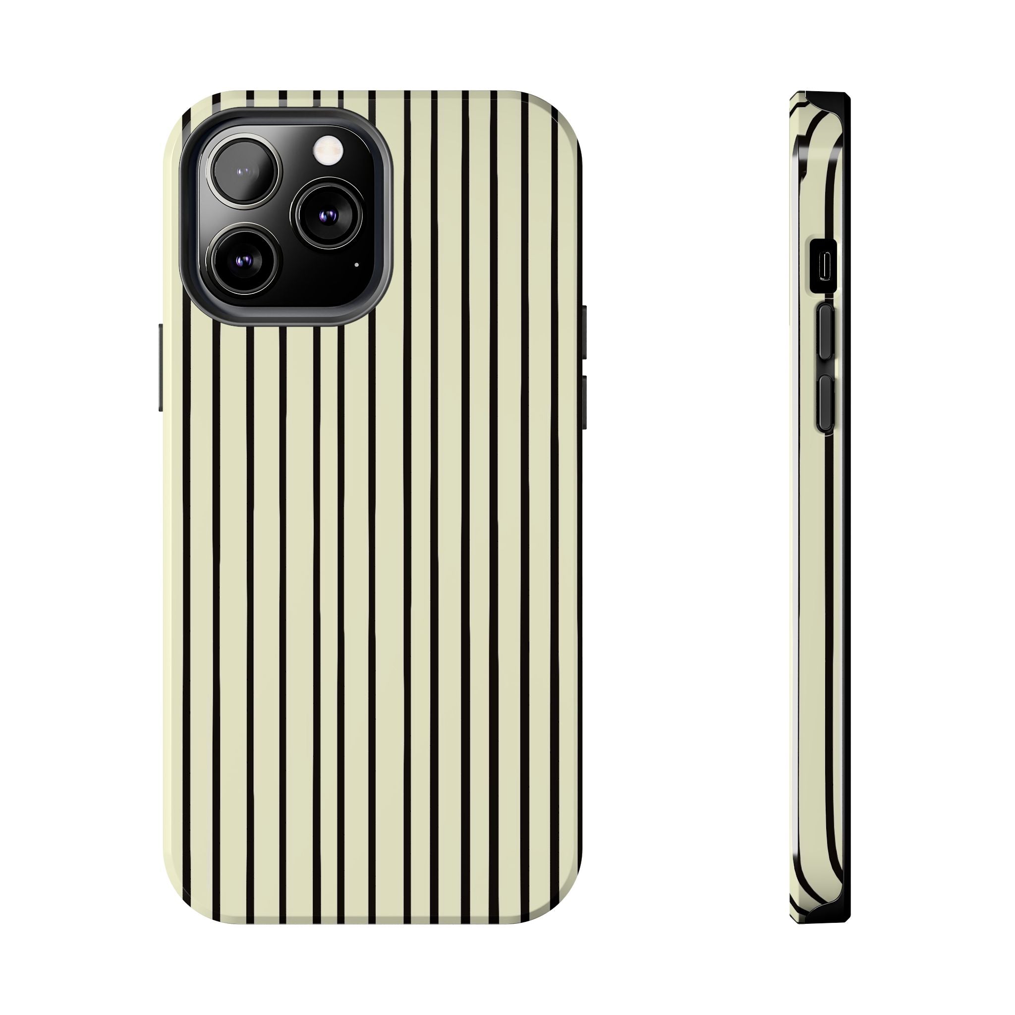 Striped Tough Phone Cases, Strong Phone Covers, Protective Phone Accessories, Trendy Phone Protector, Cool Design Tech