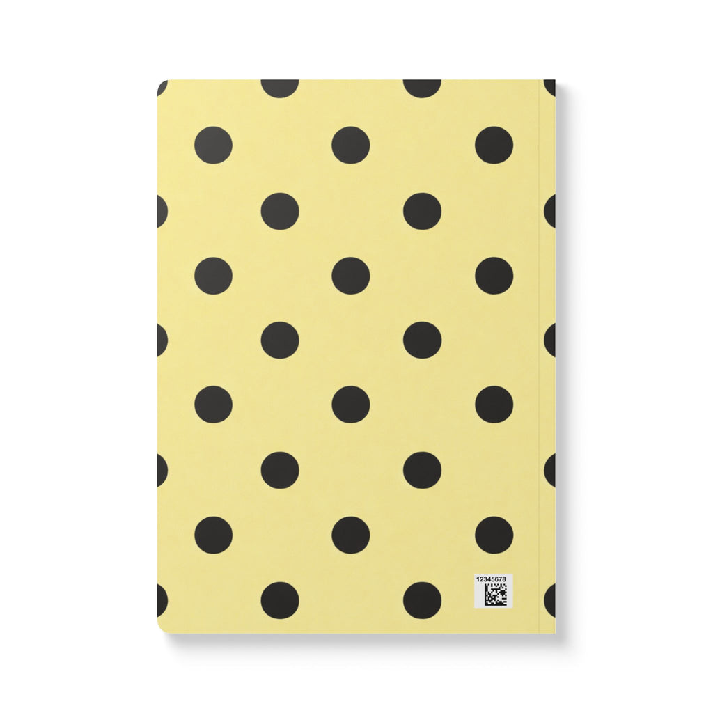 Polka Dot Chic Softcover Journal | Cool Polka Dot Design