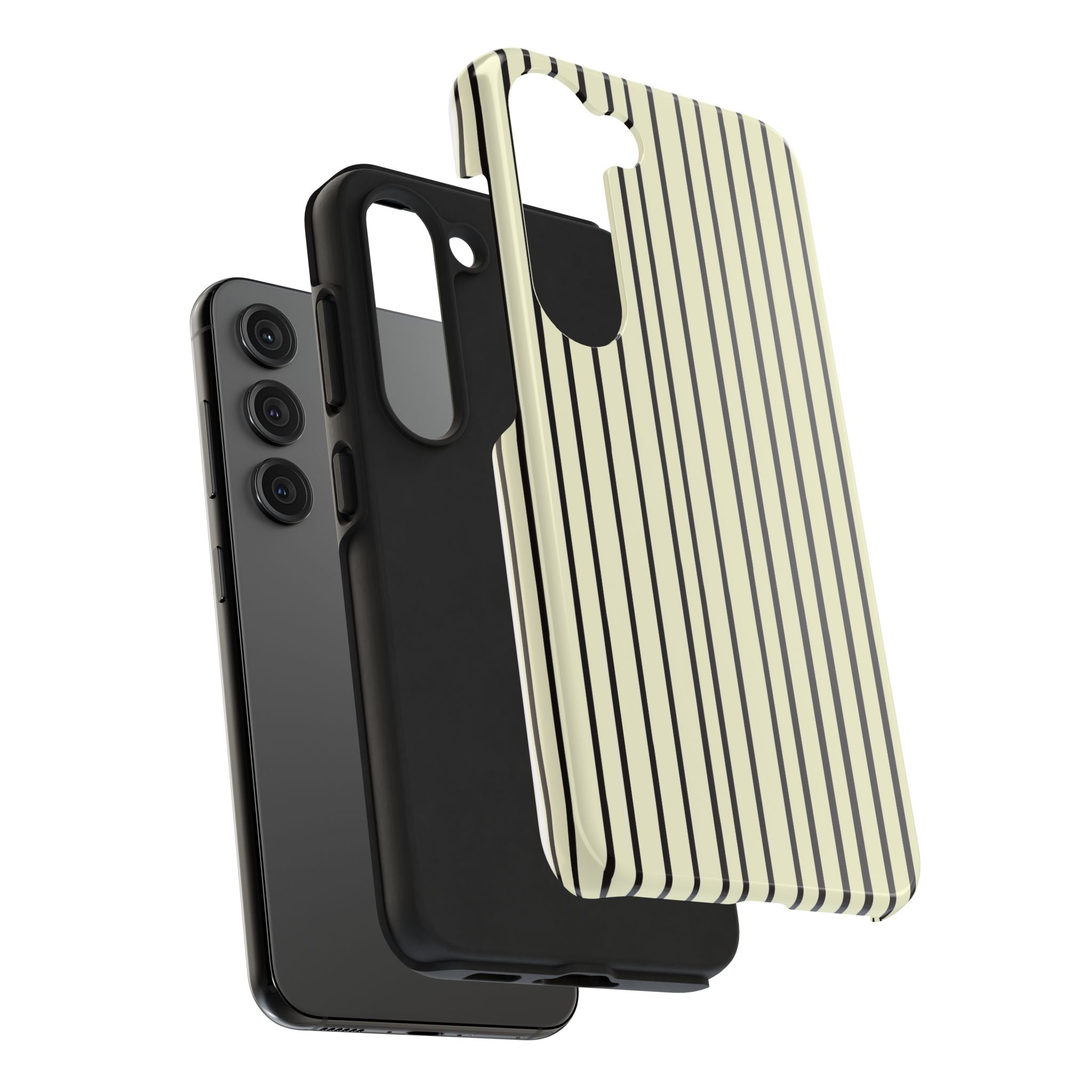 Striped Tough Phone Cases, Strong Phone Covers, Protective Phone Accessories, Trendy Phone Protector, Cool Design Tech