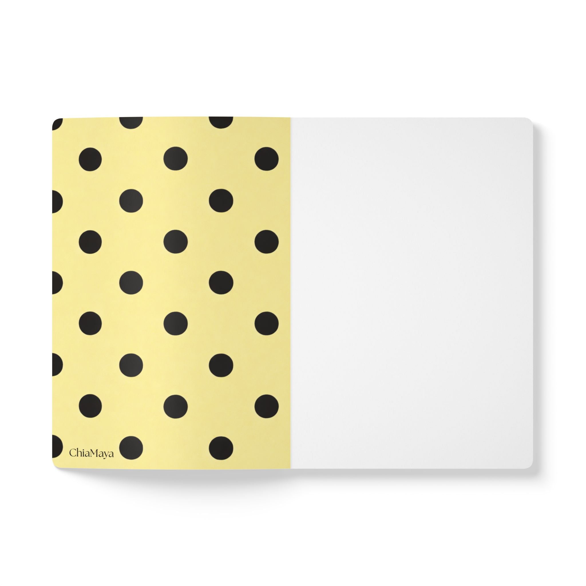 Polka Dot Chic Softcover Journal | Cool Polka Dot Design