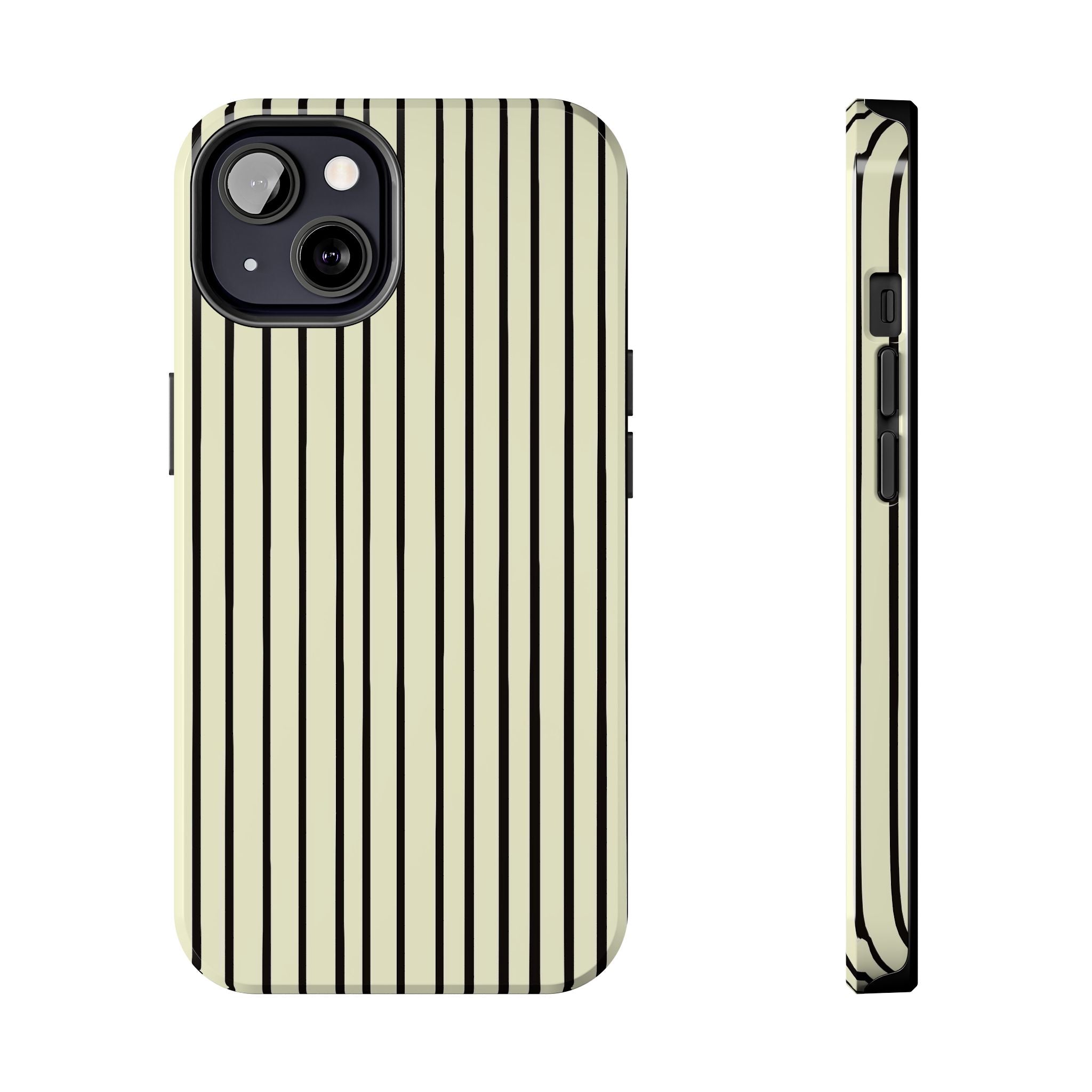 Striped Tough Phone Cases, Strong Phone Covers, Protective Phone Accessories, Trendy Phone Protector, Cool Design Tech