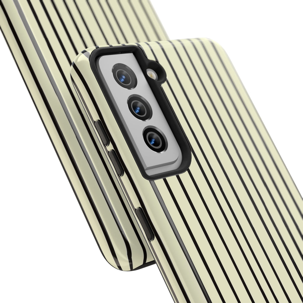 Striped Tough Phone Cases, Strong Phone Covers, Protective Phone Accessories, Trendy Phone Protector, Cool Design Tech