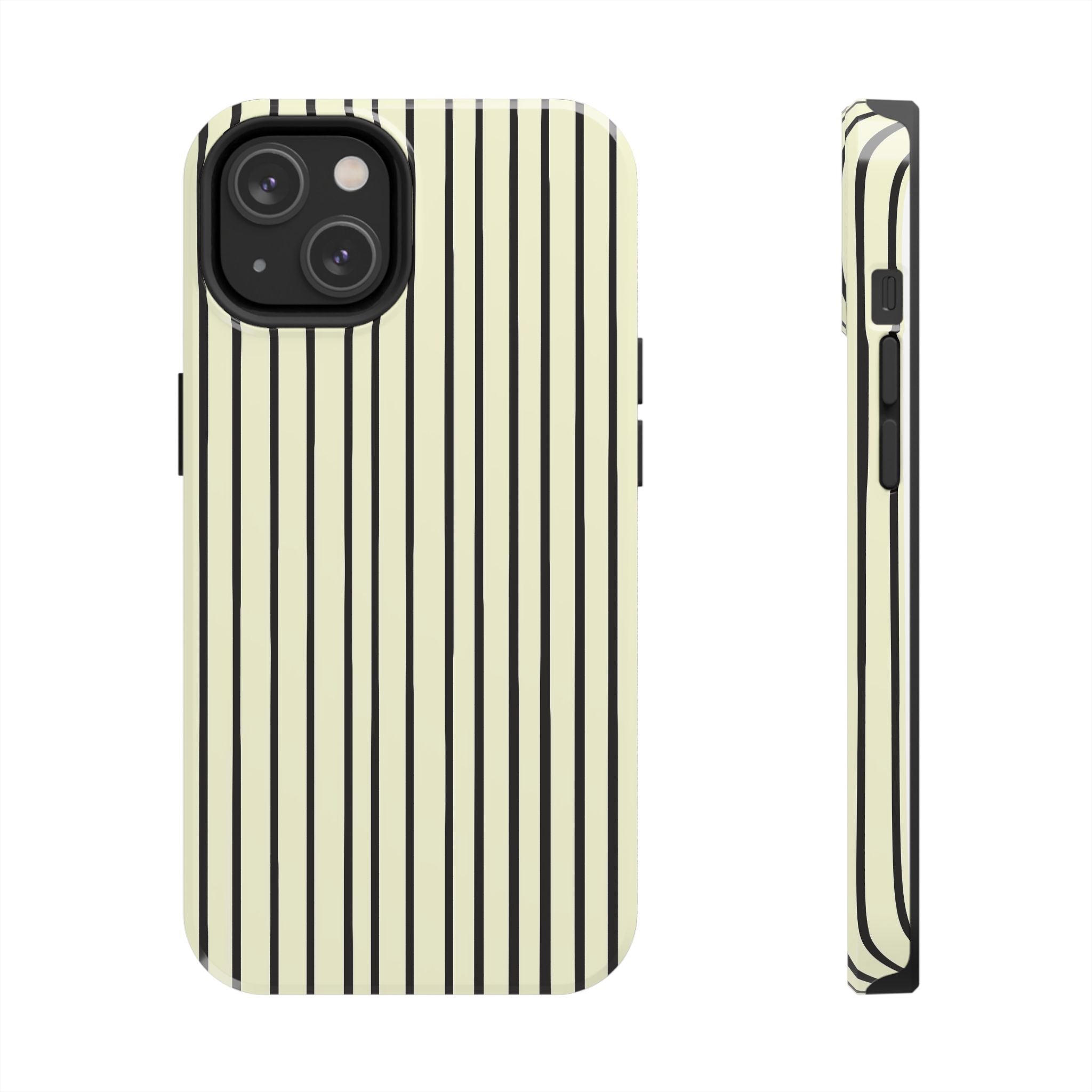 Striped Tough Phone Cases, Strong Phone Covers, Protective Phone Accessories, Trendy Phone Protector, Cool Design Tech