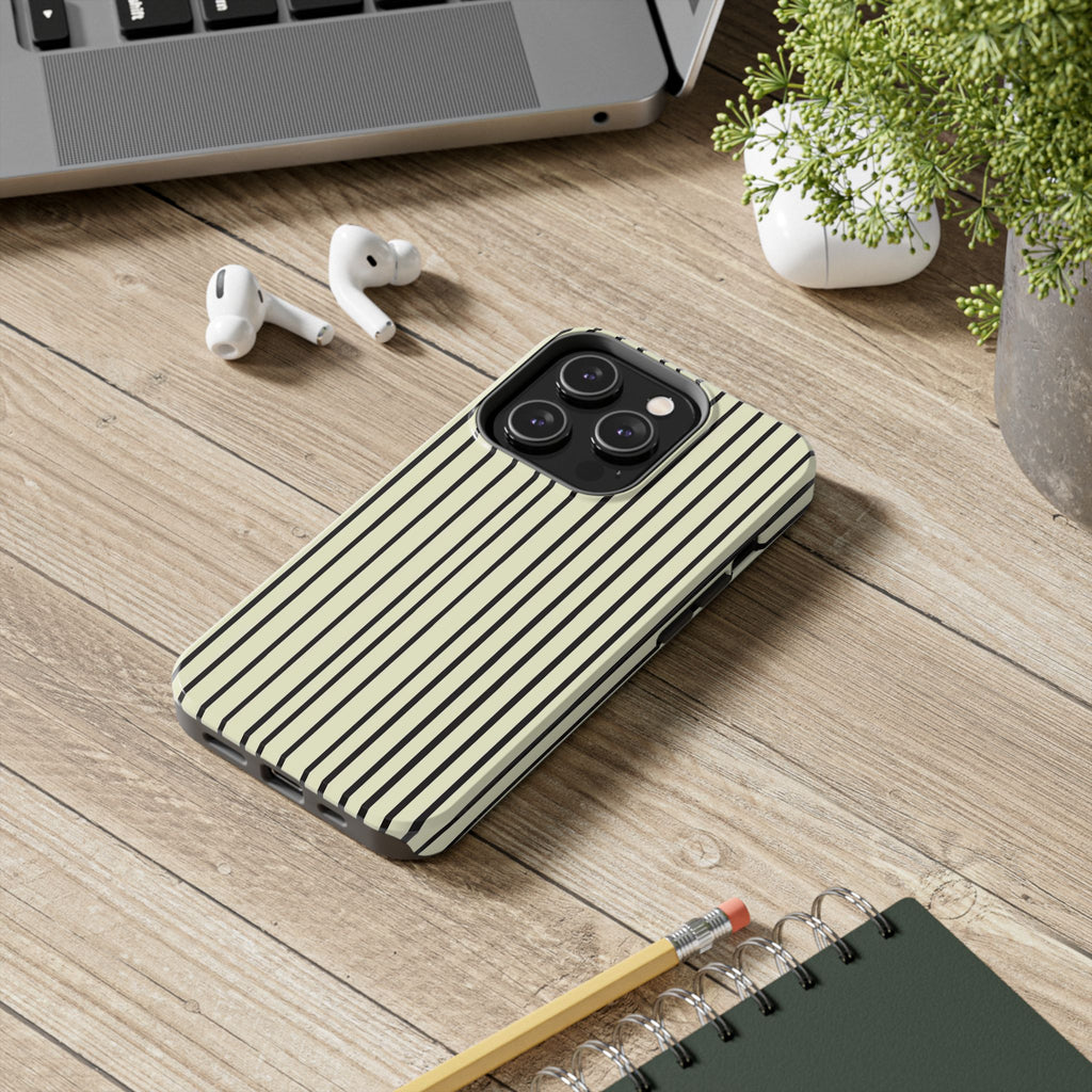 Striped Tough Phone Cases, Strong Phone Covers, Protective Phone Accessories, Trendy Phone Protector, Cool Design Tech