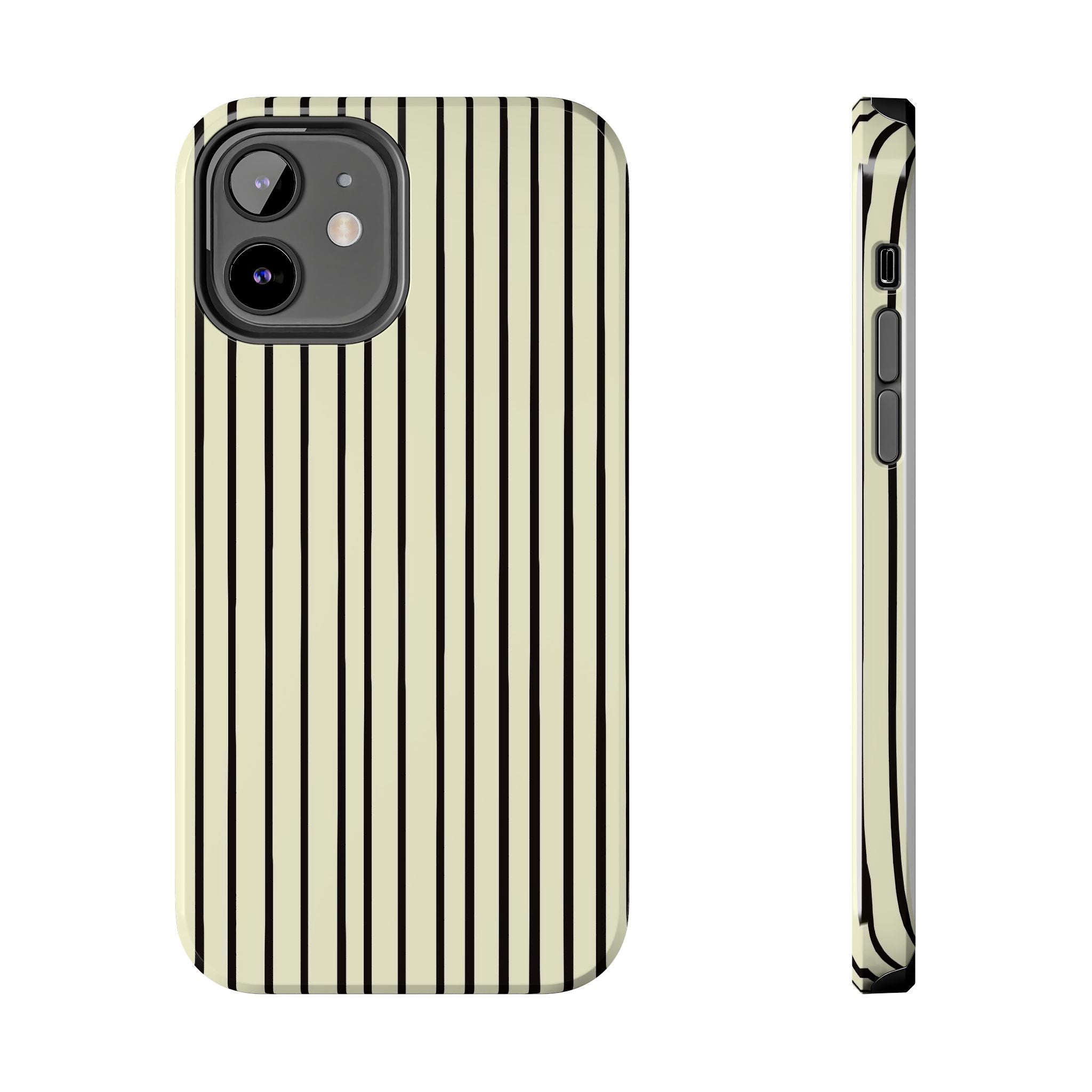 Striped Tough Phone Cases, Strong Phone Covers, Protective Phone Accessories, Trendy Phone Protector, Cool Design Tech