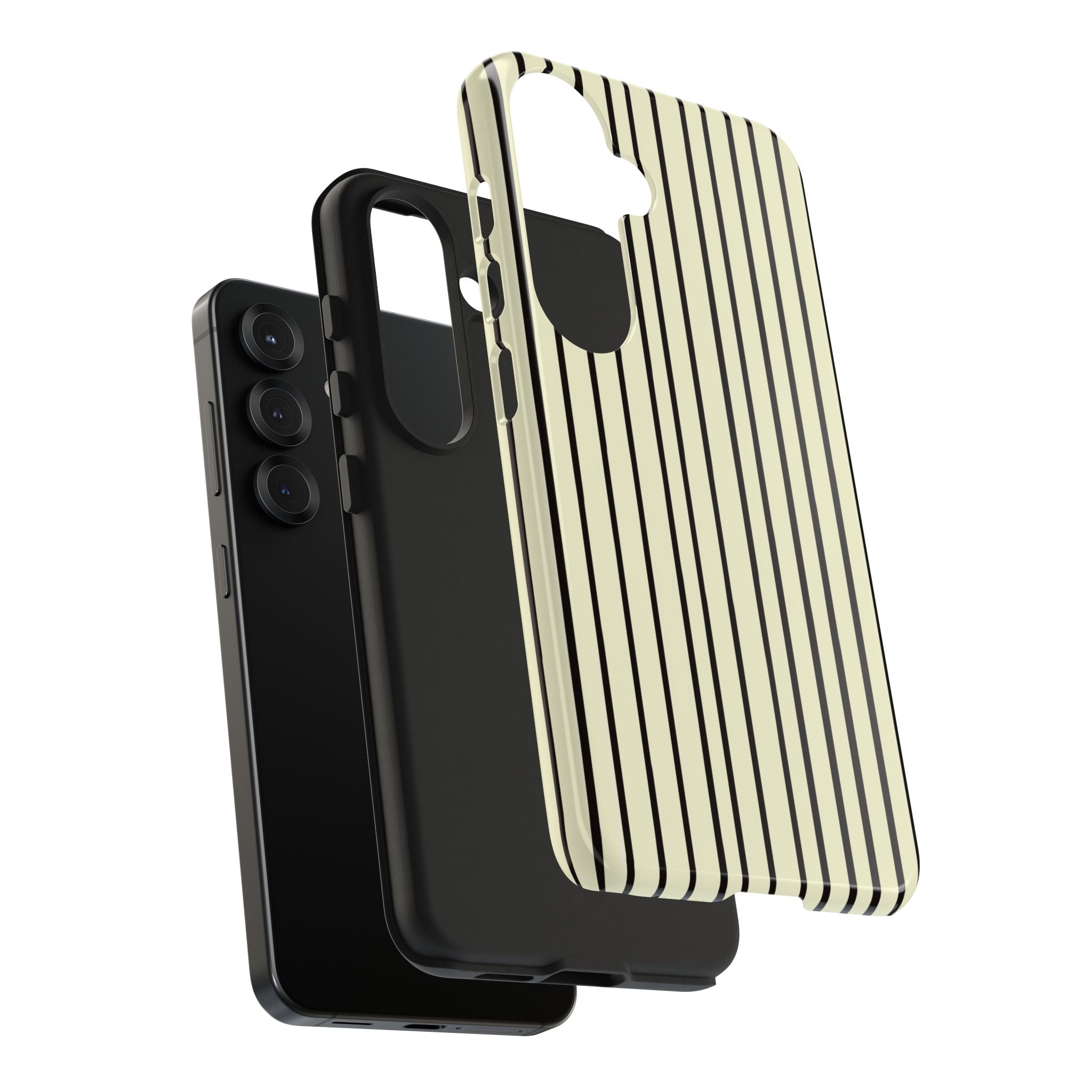 Striped Tough Phone Cases, Strong Phone Covers, Protective Phone Accessories, Trendy Phone Protector, Cool Design Tech