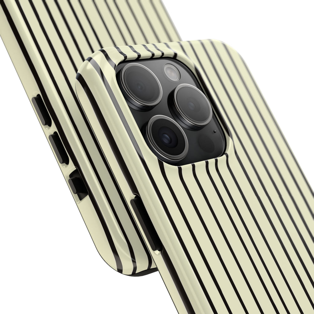 Striped Tough Phone Cases, Strong Phone Covers, Protective Phone Accessories, Trendy Phone Protector, Cool Design Tech