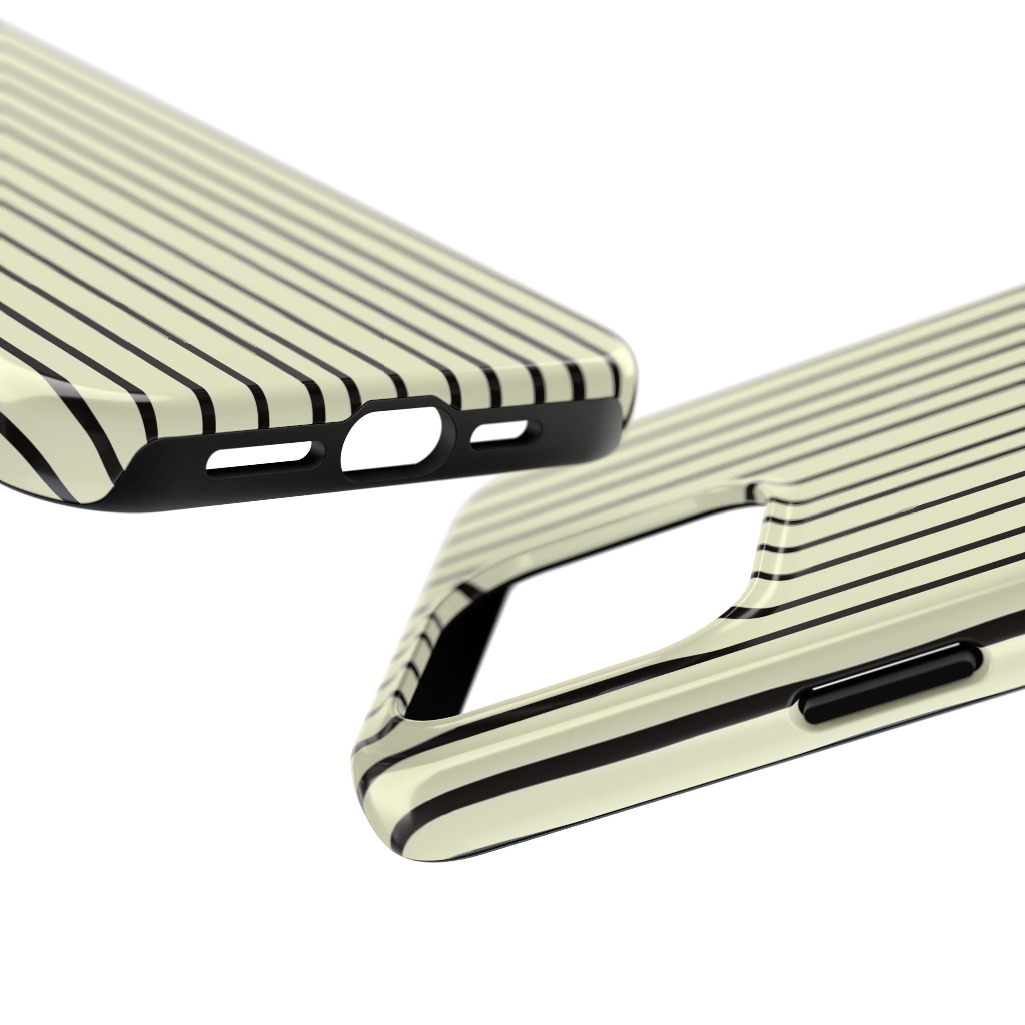 Striped Tough Phone Cases, Strong Phone Covers, Protective Phone Accessories, Trendy Phone Protector, Cool Design Tech