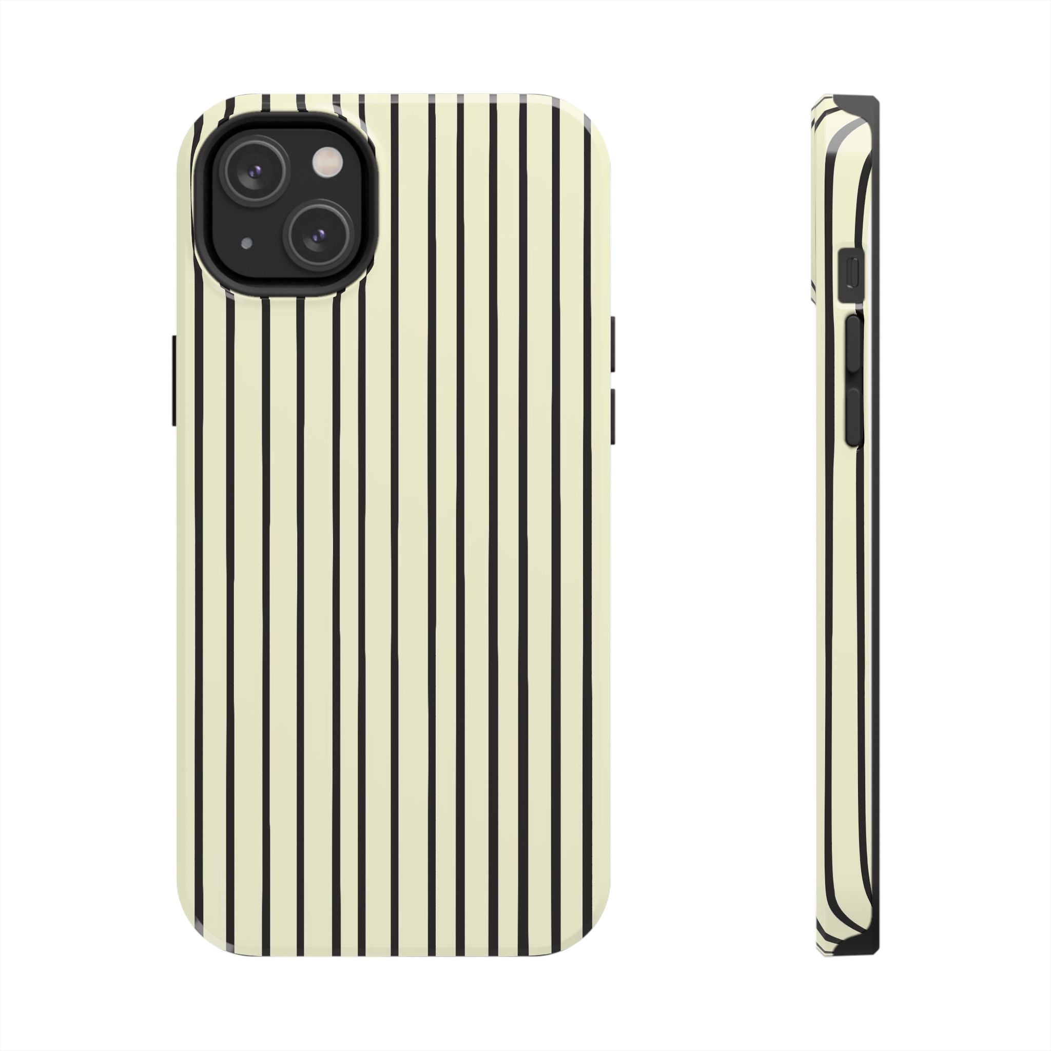 Striped Tough Phone Cases, Strong Phone Covers, Protective Phone Accessories, Trendy Phone Protector, Cool Design Tech