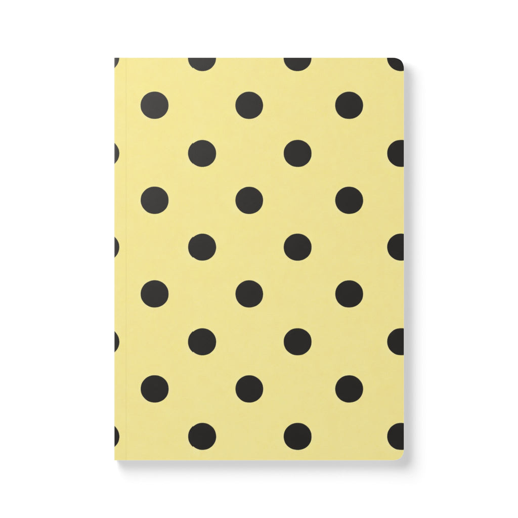 Polka Dot Chic Softcover Journal | Cool Polka Dot Design