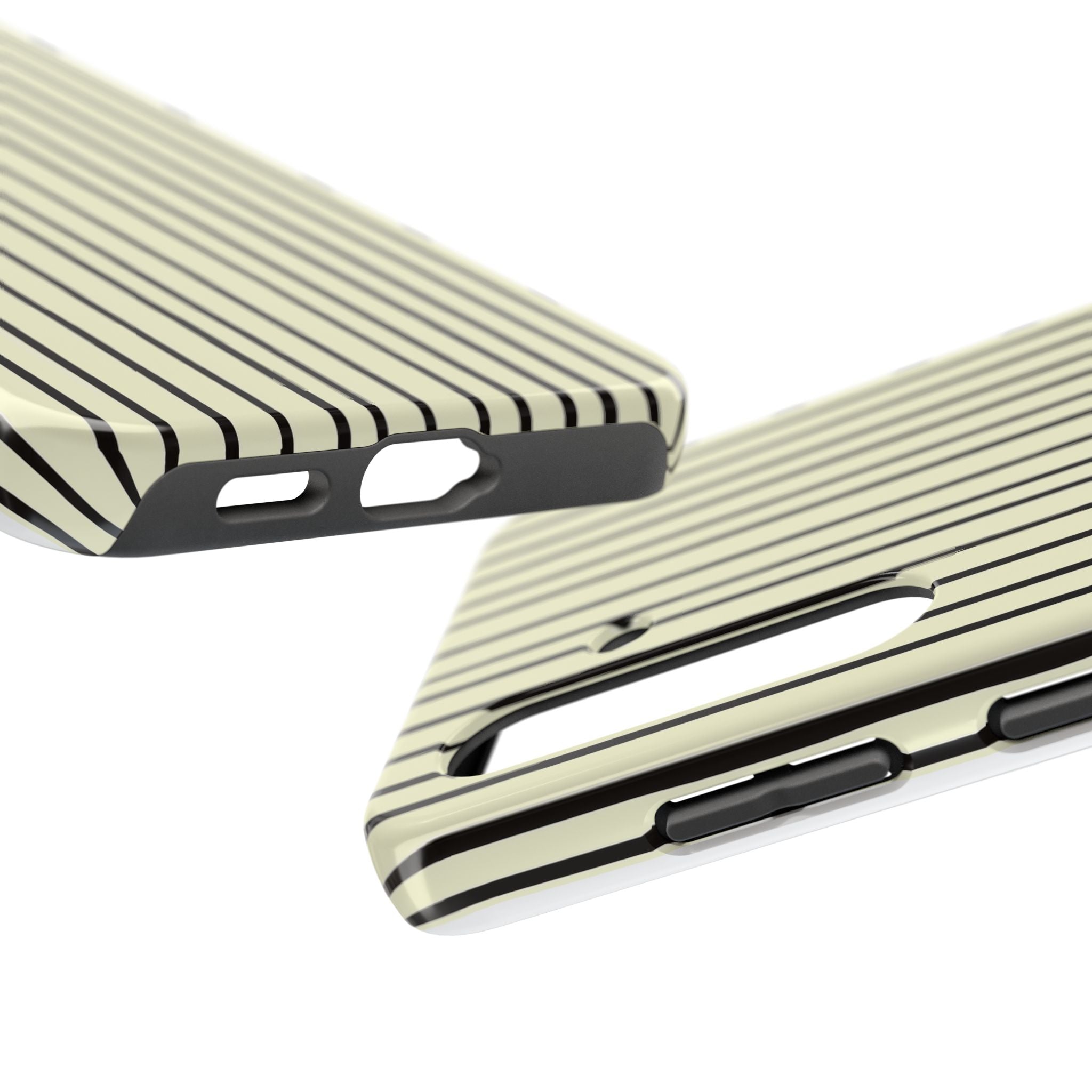 Striped Tough Phone Cases, Strong Phone Covers, Protective Phone Accessories, Trendy Phone Protector, Cool Design Tech