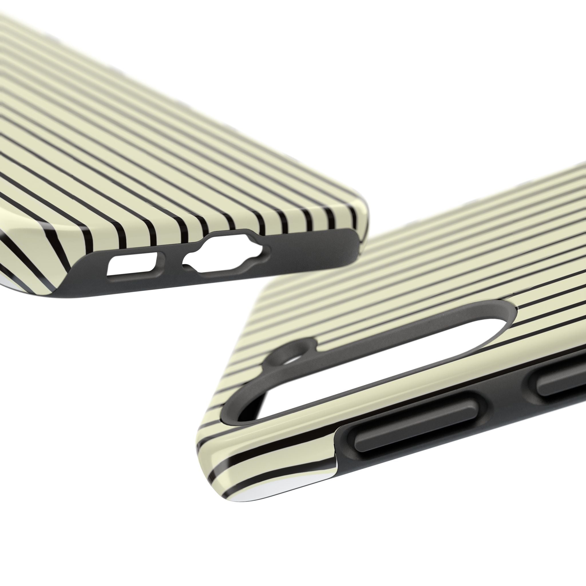 Striped Tough Phone Cases, Strong Phone Covers, Protective Phone Accessories, Trendy Phone Protector, Cool Design Tech