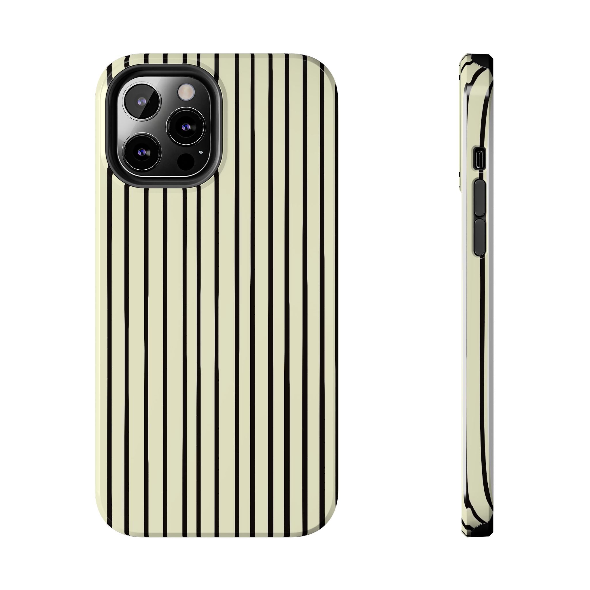Striped Tough Phone Cases, Strong Phone Covers, Protective Phone Accessories, Trendy Phone Protector, Cool Design Tech