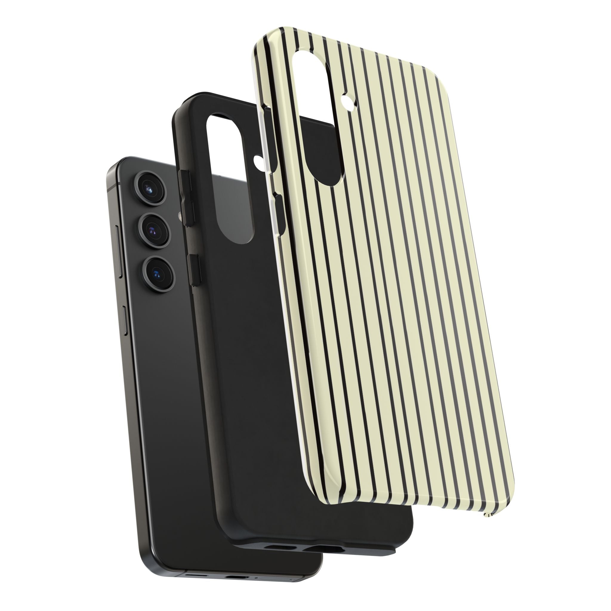 Striped Tough Phone Cases, Strong Phone Covers, Protective Phone Accessories, Trendy Phone Protector, Cool Design Tech