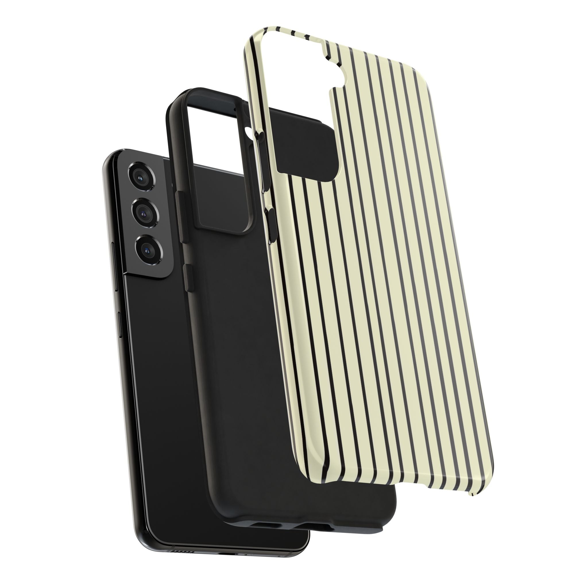 Striped Tough Phone Cases, Strong Phone Covers, Protective Phone Accessories, Trendy Phone Protector, Cool Design Tech